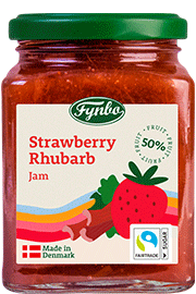 Strawberry Rhubarb Jam Fynbo