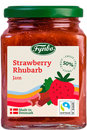 Strawberry Rhubarb Jam Fynbo