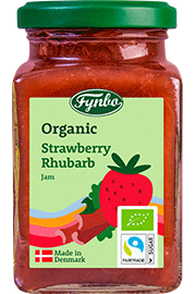 Strawberry Rhubarb Jam Organic