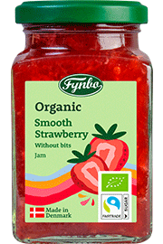 Smooth Creamy Strawberry Jam No Bits Fruit Spread Organic