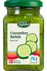 Cucumber Relish Fine Cut Fynbo