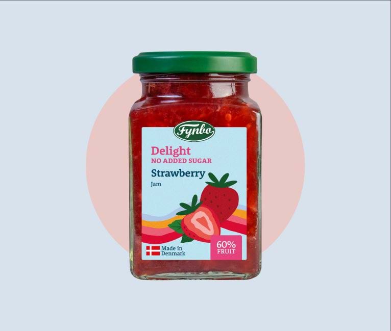 Strawberry Jam No Added Sugar Delight