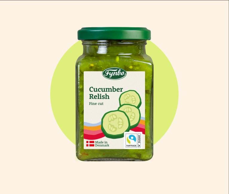 Cucumber Relish Fine Cut Fynbo