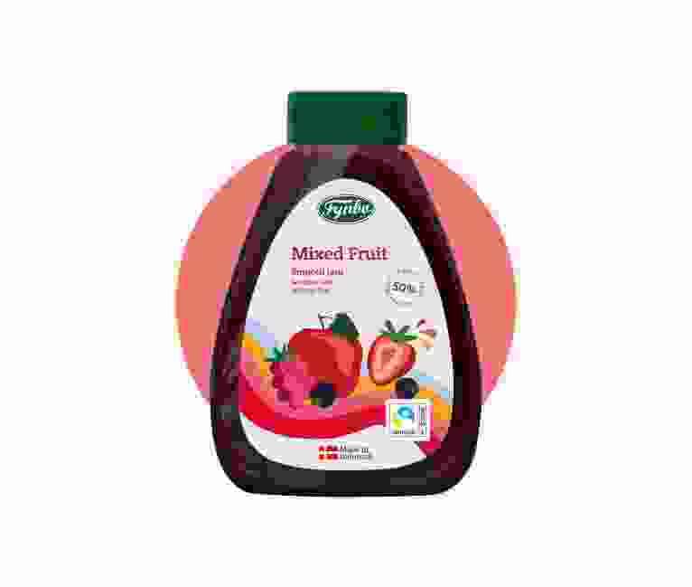 Mixed Fruit Creamy Smooth Jam Without Bits Fruit Spread Fynbo