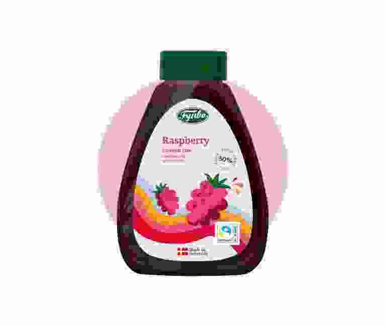 Raspberry Creamy Smooth Jam Without Bits Fruit Spread Fynbo