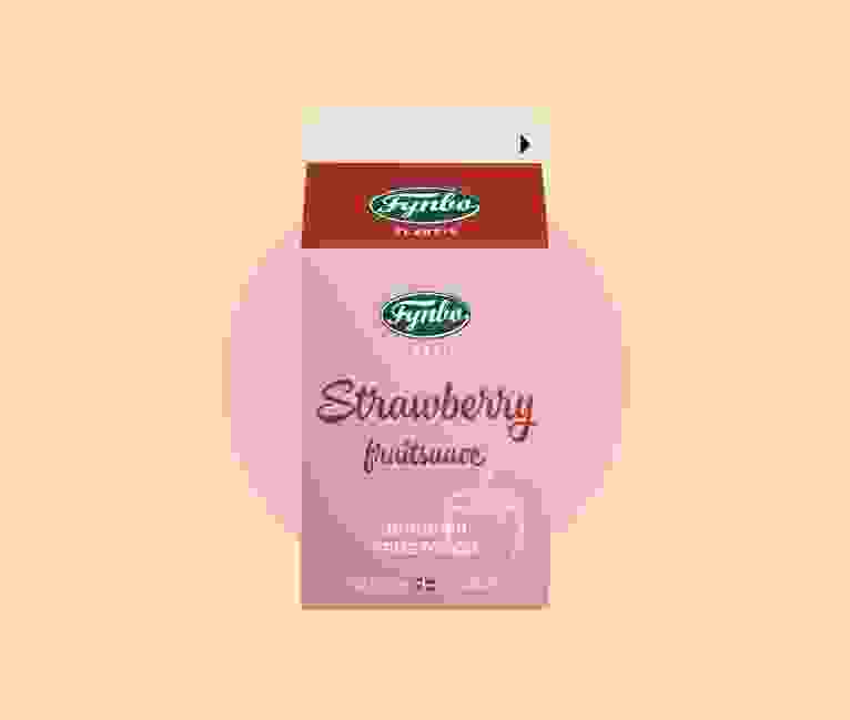 Strawberry Porridge Fruitsauce Classic